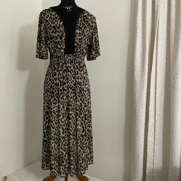 Leopard Cardigan/Duster - Picture 2 of 3